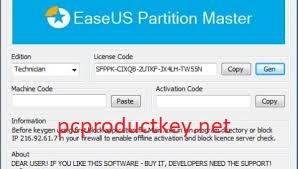 EaseUS Partition Master 16.5 Crack 2022